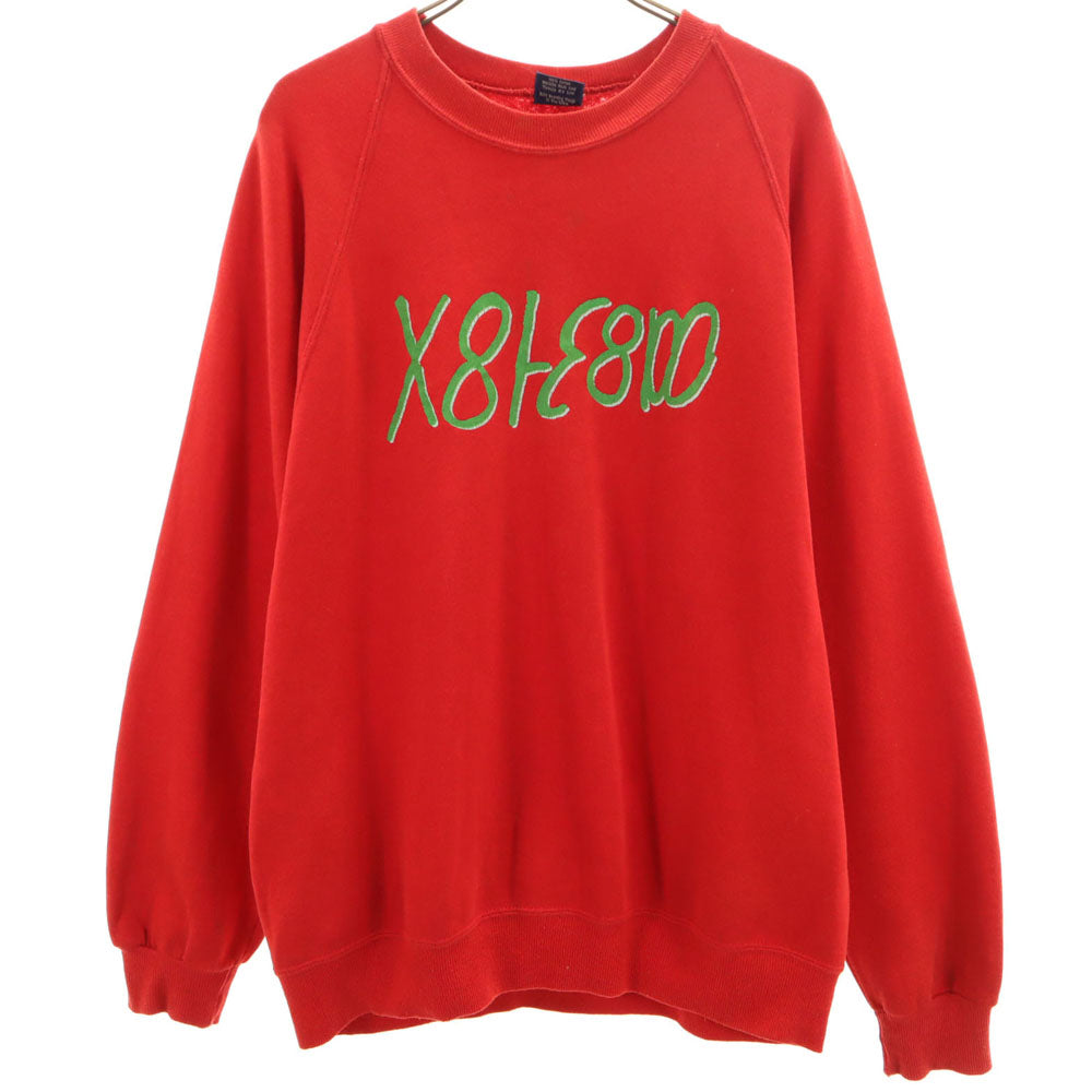 ボルコム 90s USA製 オールド 長袖 スウェット トレーナー L レッド VOLCOM メンズ