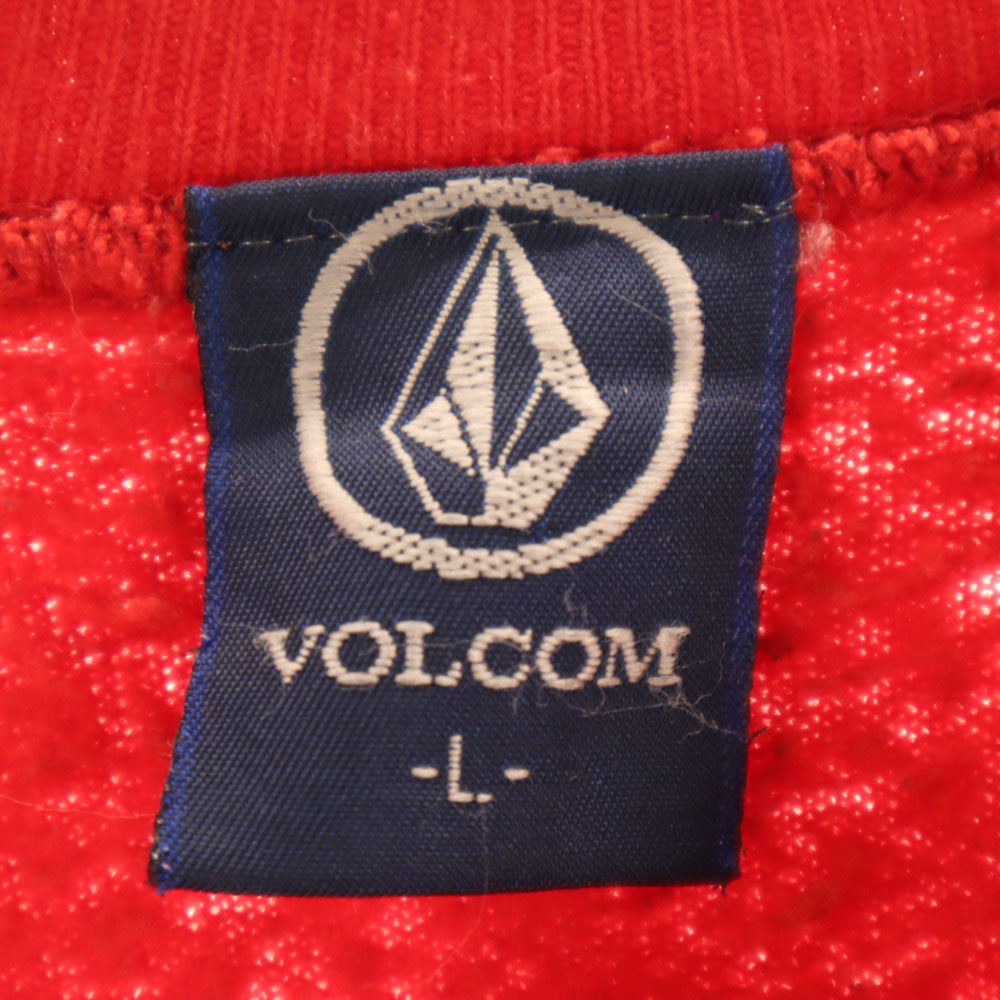 ボルコム 90s USA製 オールド 長袖 スウェット トレーナー L レッド VOLCOM メンズ
