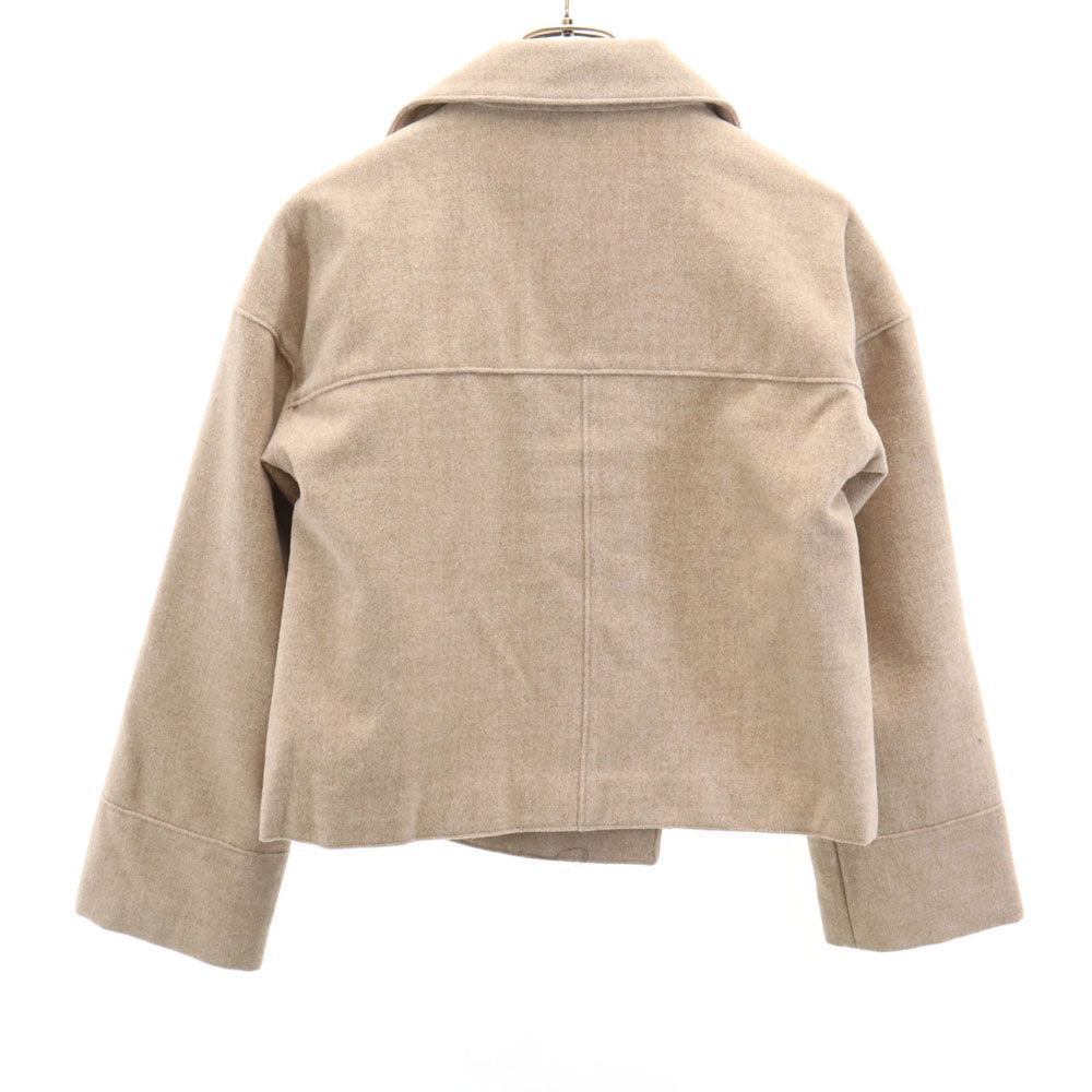 美品 nano universe ナノユニバース チェスターコート 36 ピンク レディース