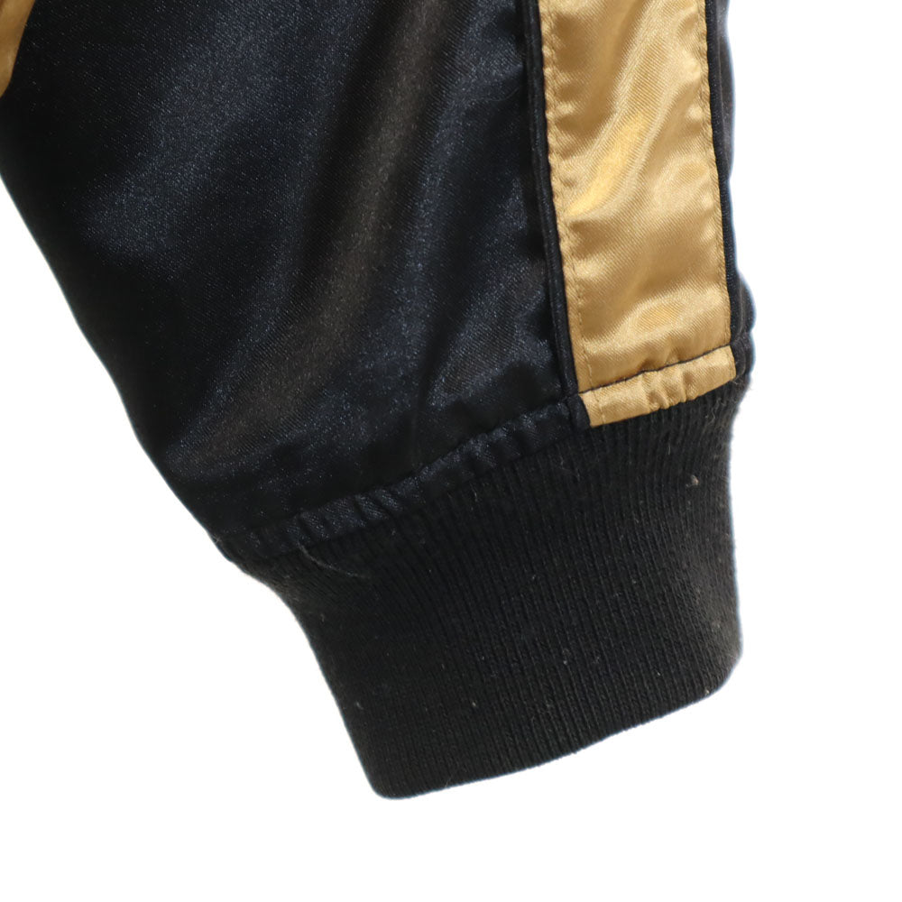 抜刀娘 リバーシブル スタジャン M ゴールド/ブラック メンズ