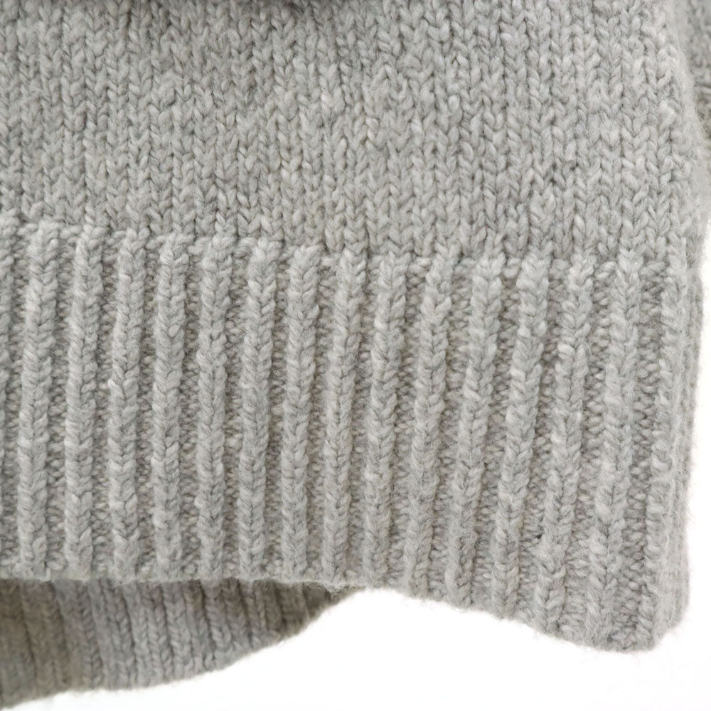 未使用 ユニクロシー 長袖 Vネック フレアスリーブ ニットカーディガン M グレー UNIQLO : C クレア・ワイト・ケラー レディース