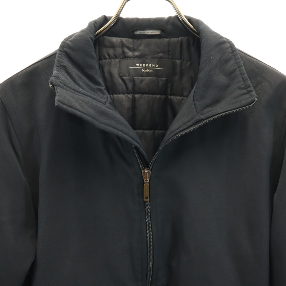 WEEKEND MaxMara ウィークエンドマックスマーラ イタリア製 中綿ジャケット 40 ブラック レディース