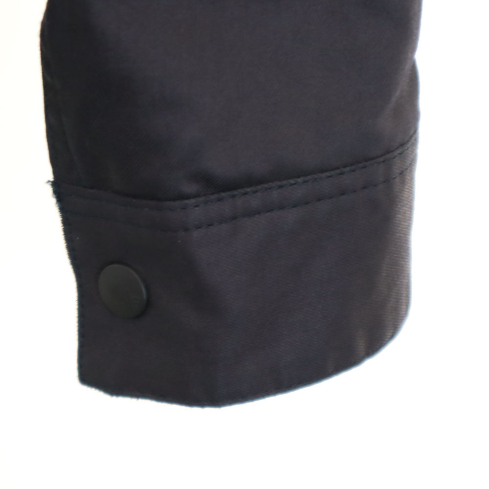 ファクトタム 日本製 樹脂コーティング トラッカー ジャケット 44 濃紺 FACTOTUM 裏ボア メンズ