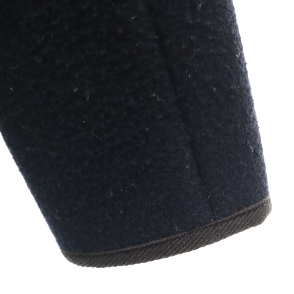 Danton ダントン ウールブレンド ジャケット 36 ネイビー くるみボタン レディース