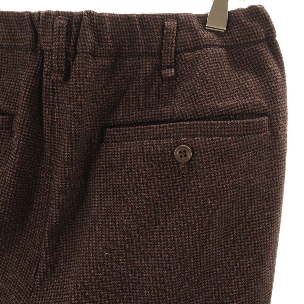 カーリーアンドシーオー 日本製 長袖 シャツ 上下 セットアップ 2 ブラウン メンズ