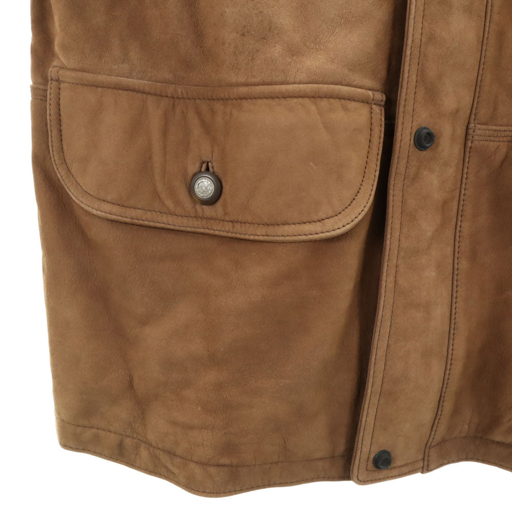 American Classics 未使用 本革 レザージャケット M ベージュ系 タグ付き メンズ