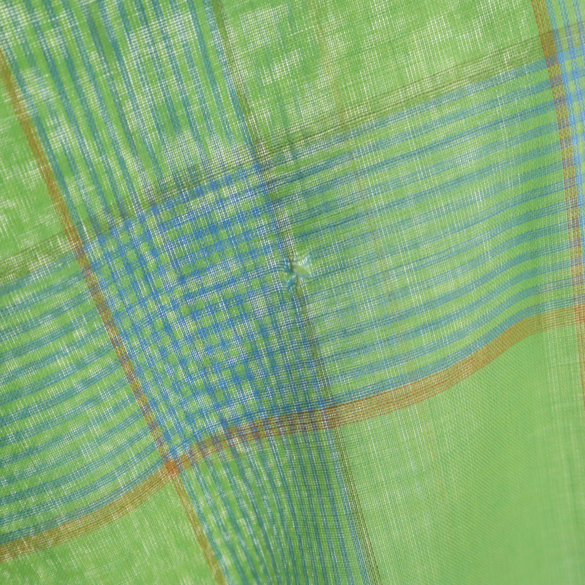 B.V.D 60s ヴィンテージ チェック柄 長袖 ボタンダウンシャツ M グリーン メンズ