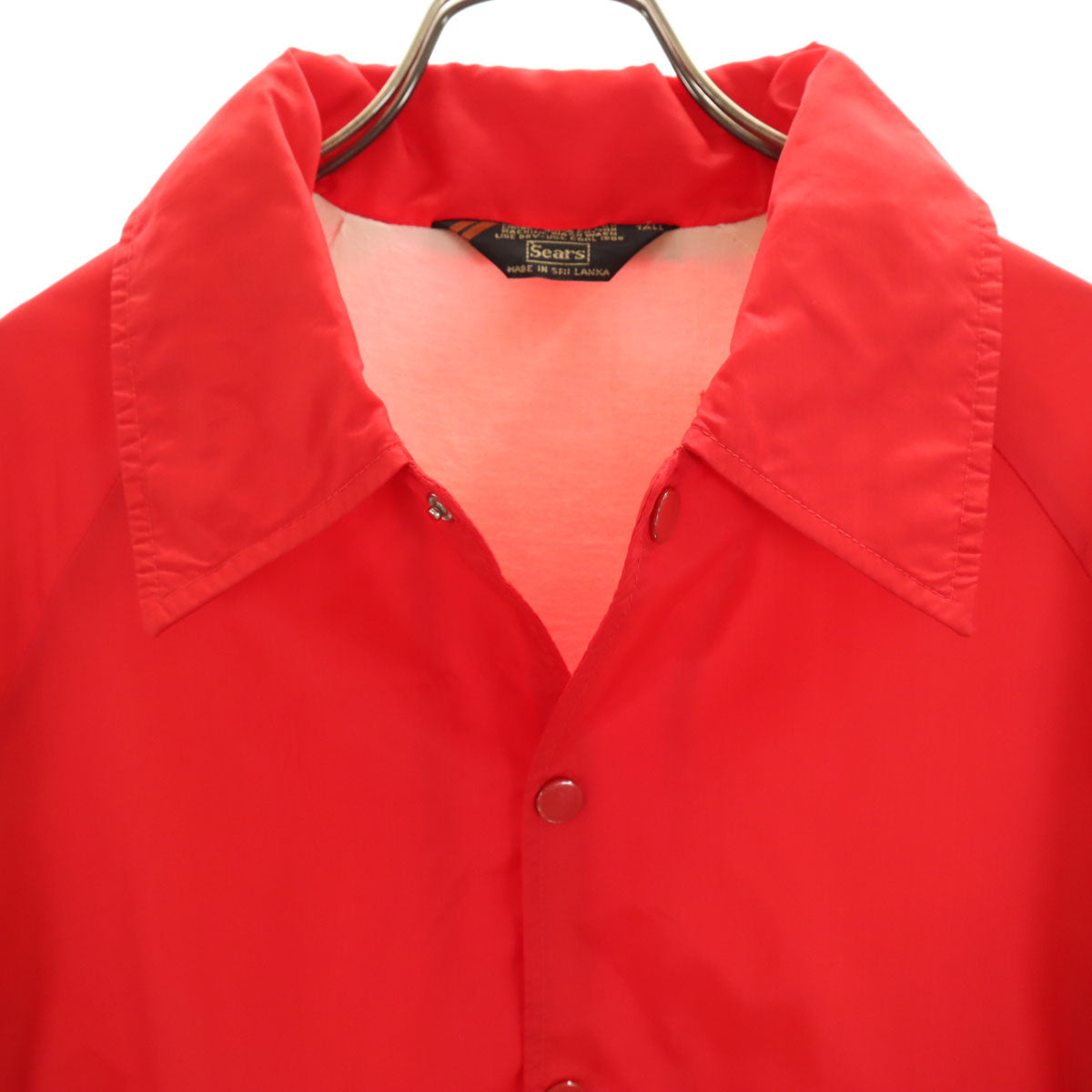Sears シアーズ 70s ヴィンテージ コーチジャケット L レッド メンズ