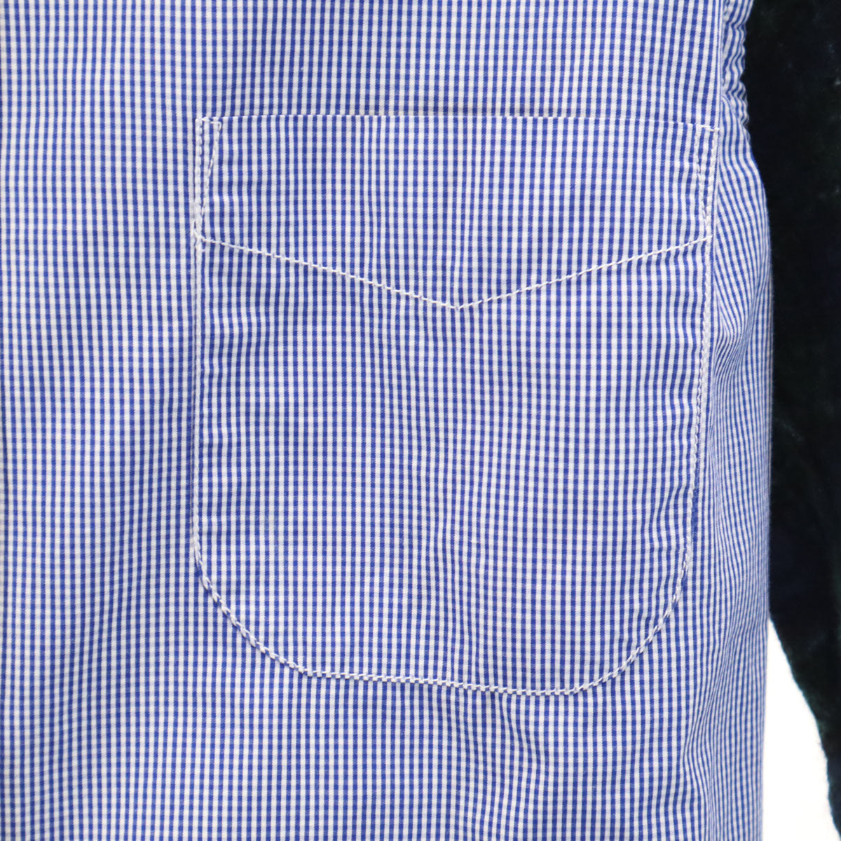 COMME des GARCONS HOMME コムデギャルソンオム 2018年 チェック柄 長袖 ネルシャツ M ネイビー 他 HB-B040 メンズ