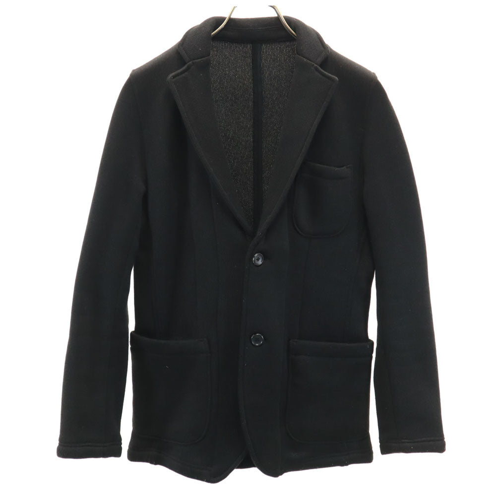 ビームスライツ ニット テーラードジャケット M ブラック BEAMS LIGHTS アンコン メンズ