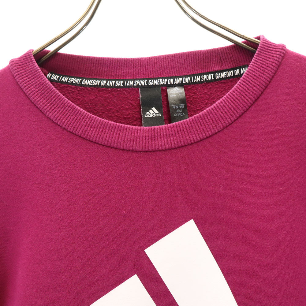 アディダス 長袖 スウェット トレーナー M マゼンタ adidas メンズ