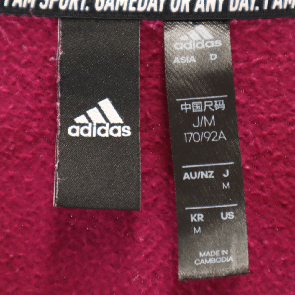 アディダス 長袖 スウェット トレーナー M マゼンタ adidas メンズ
