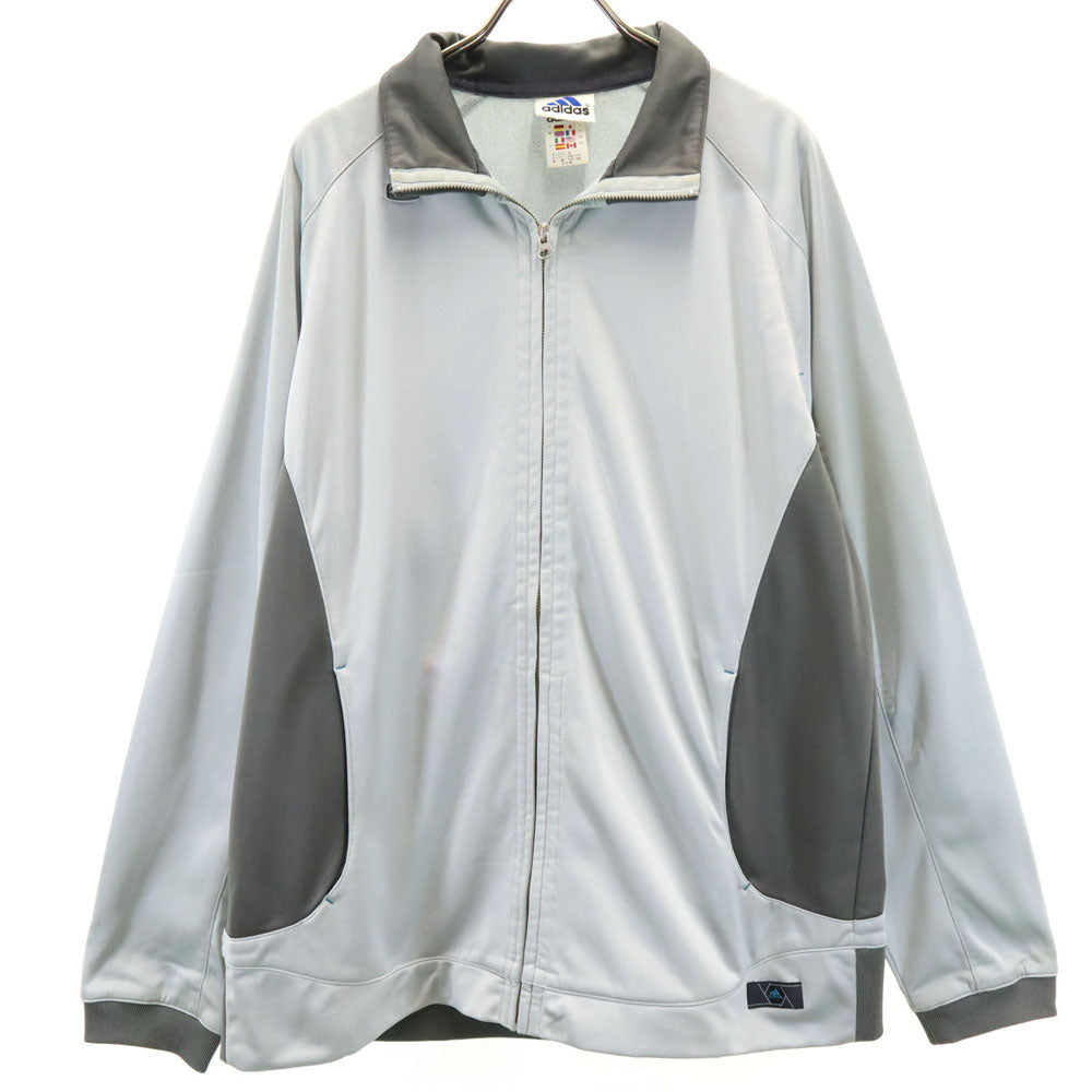 アディダス 日本製 ジップジャケット O グレー adidas メンズ
