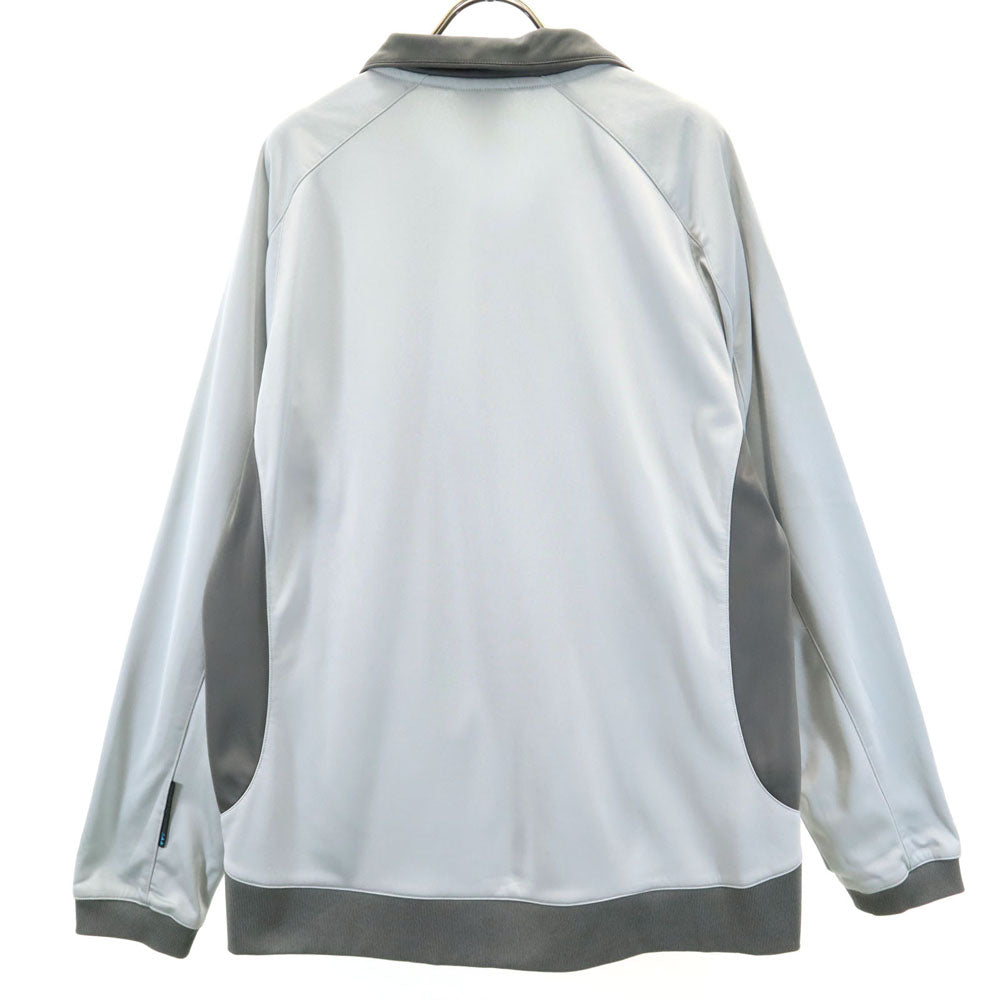 アディダス 日本製 ジップジャケット O グレー adidas メンズ