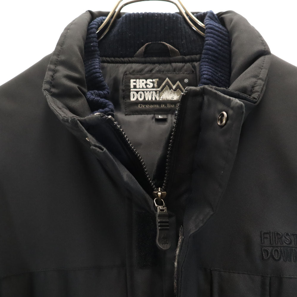 ファーストダウン 90s オールド 3WAY 中綿ライナー付 中綿ジャケット L 黒 FIRSTDOWN メンズ
