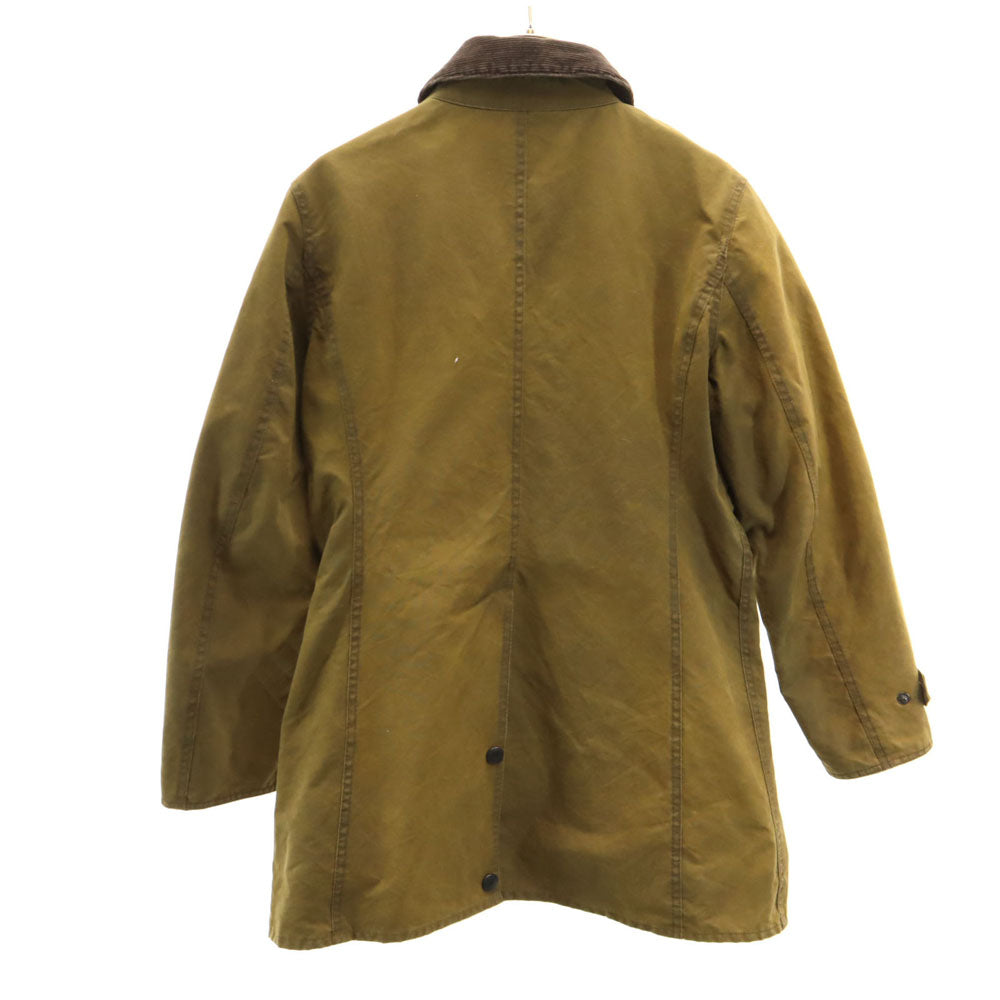 Barbour バブアー イングランド製 3ワラント ニューマーケット オイルドジャケット 10 カーキブラウン 中綿入り レディース