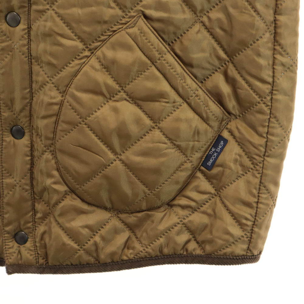 スモックショップ キルティングジャケット L ブラウン系 THE SMOCK SHOP メンズ
