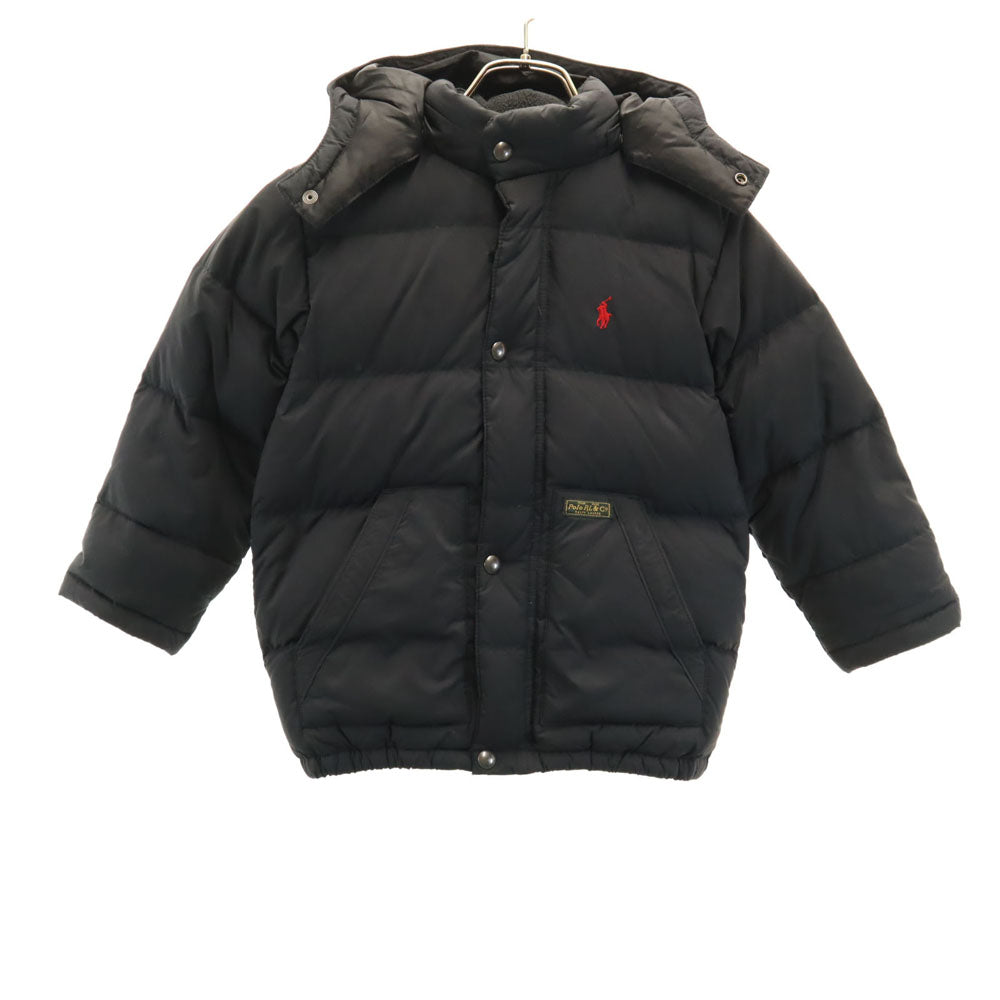 ポロバイラルフローレン ダウンジャケット 5 ブラック Polo by Ralph Lauren キッズ