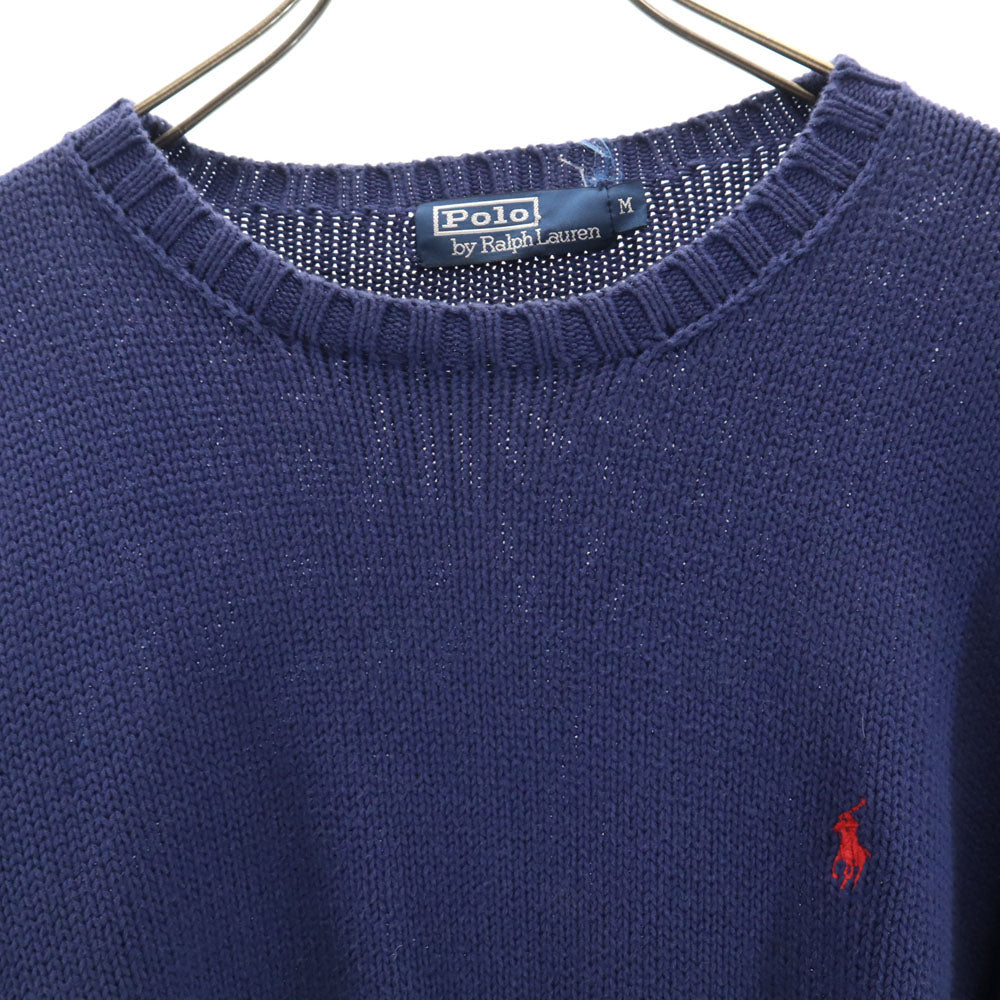 Polo by Ralph Lauren ポロバイラルフローレン 長袖 セーター M ネイビー ニット メンズ