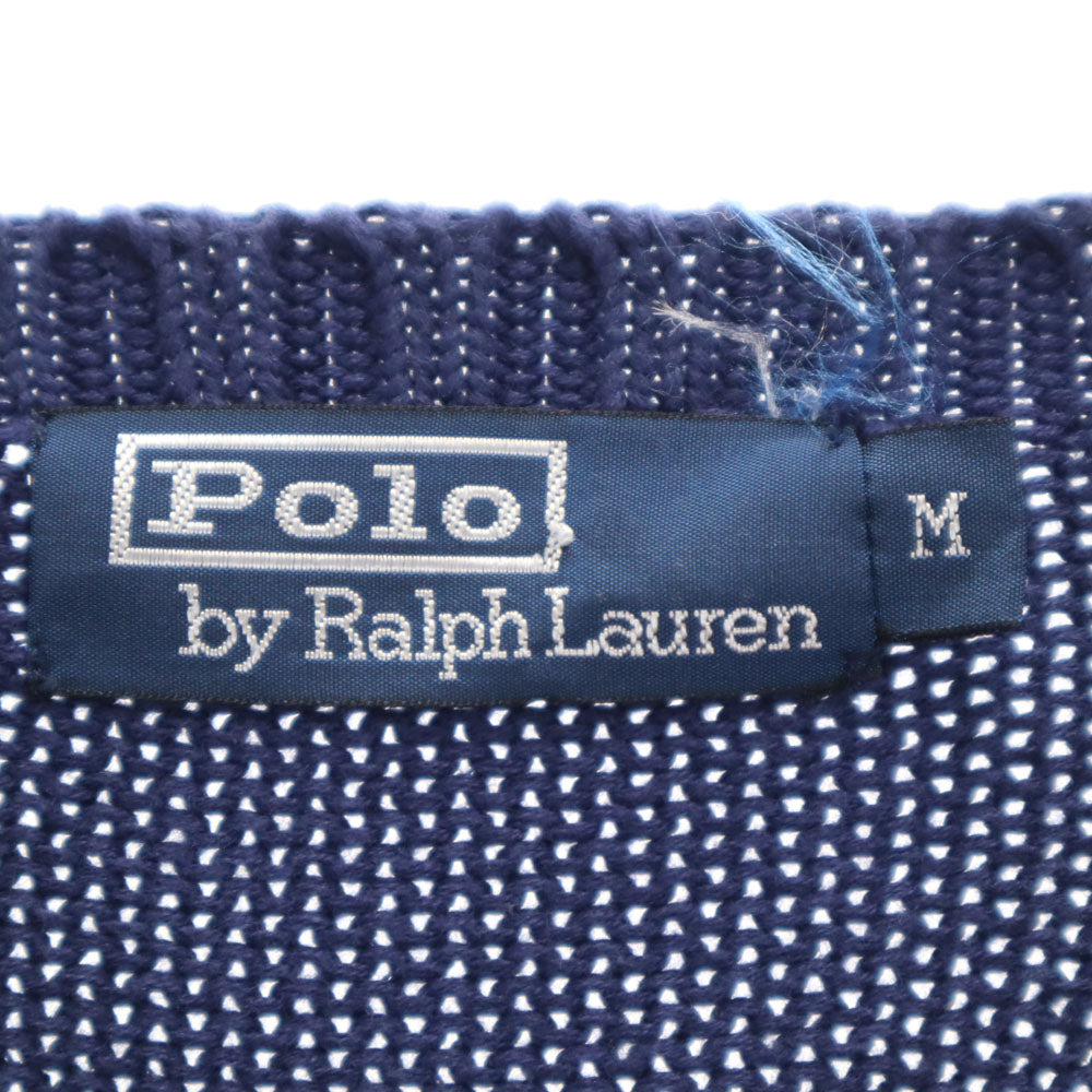 Polo by Ralph Lauren ポロバイラルフローレン 長袖 セーター M ネイビー ニット メンズ
