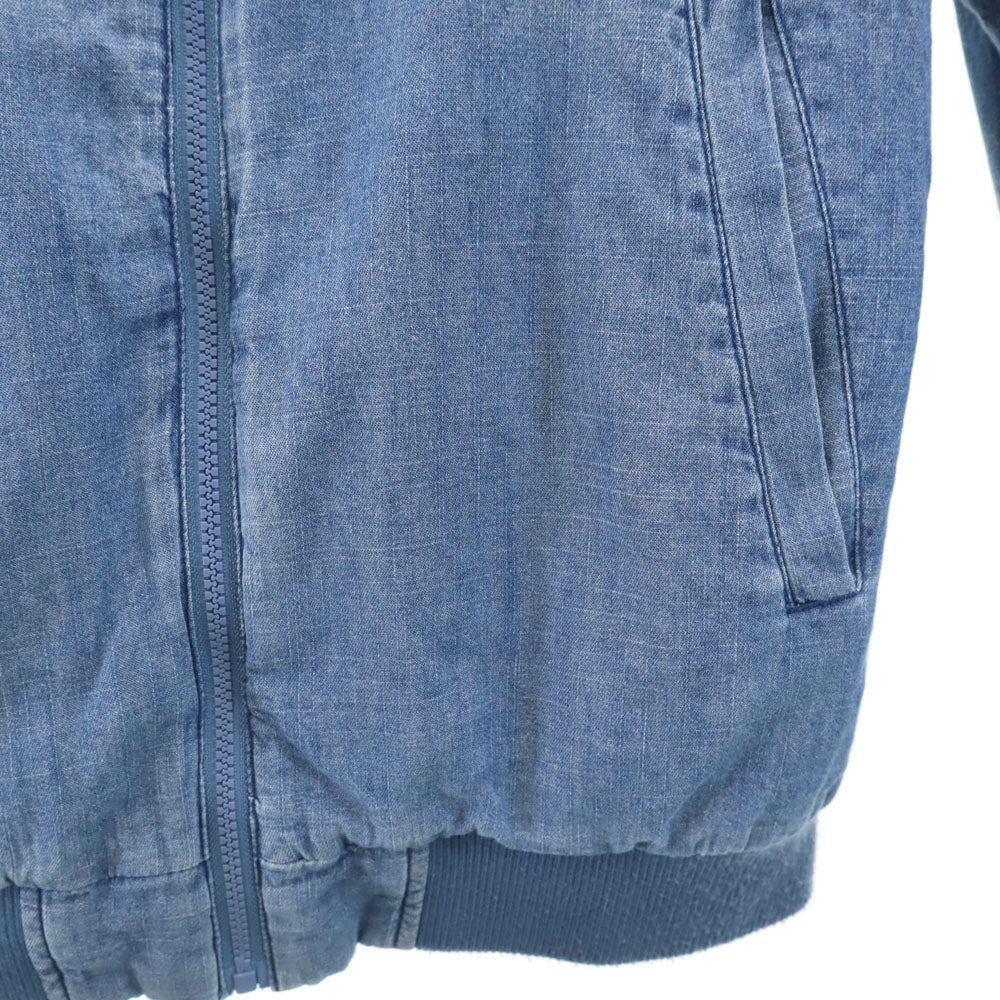 エルエイチピー シャンブレー 中綿ジャケット S ウォッシュブルー L.H.P Lazy Hazy Planet ブルゾン メンズ