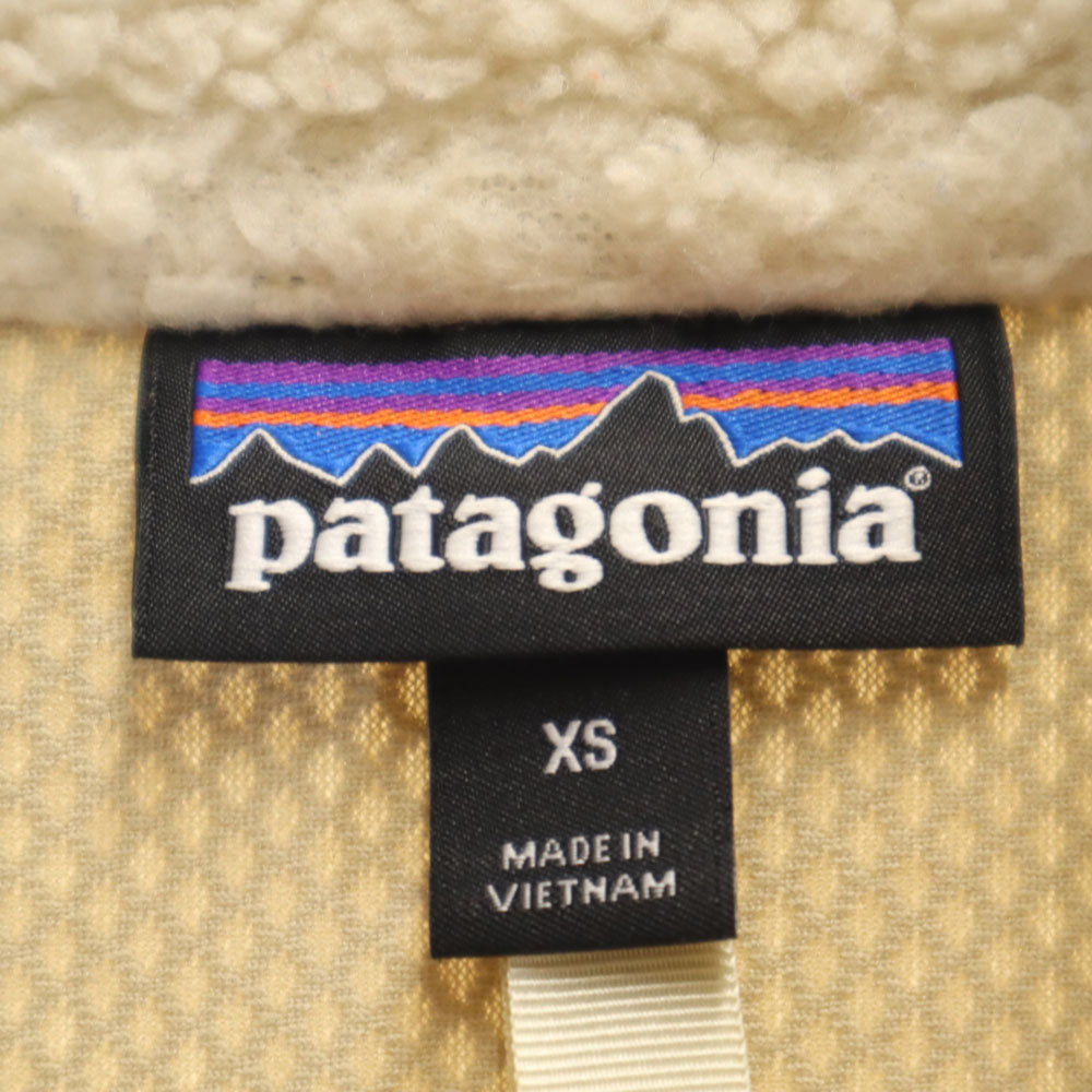 patagonia パタゴニア アウトドア 23074 クラシックレトロ ボアジャケット XS ベージュ メンズ