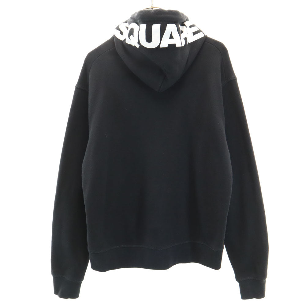 DSQUARED2 ディースクエアード イタリア製 長袖 パーカー XXS ブラック プルオーバー レディース
