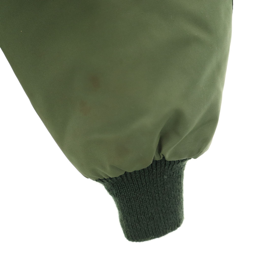 VAN ヴァン 90s 80s オールド フライトジャケット M カーキ メンズ