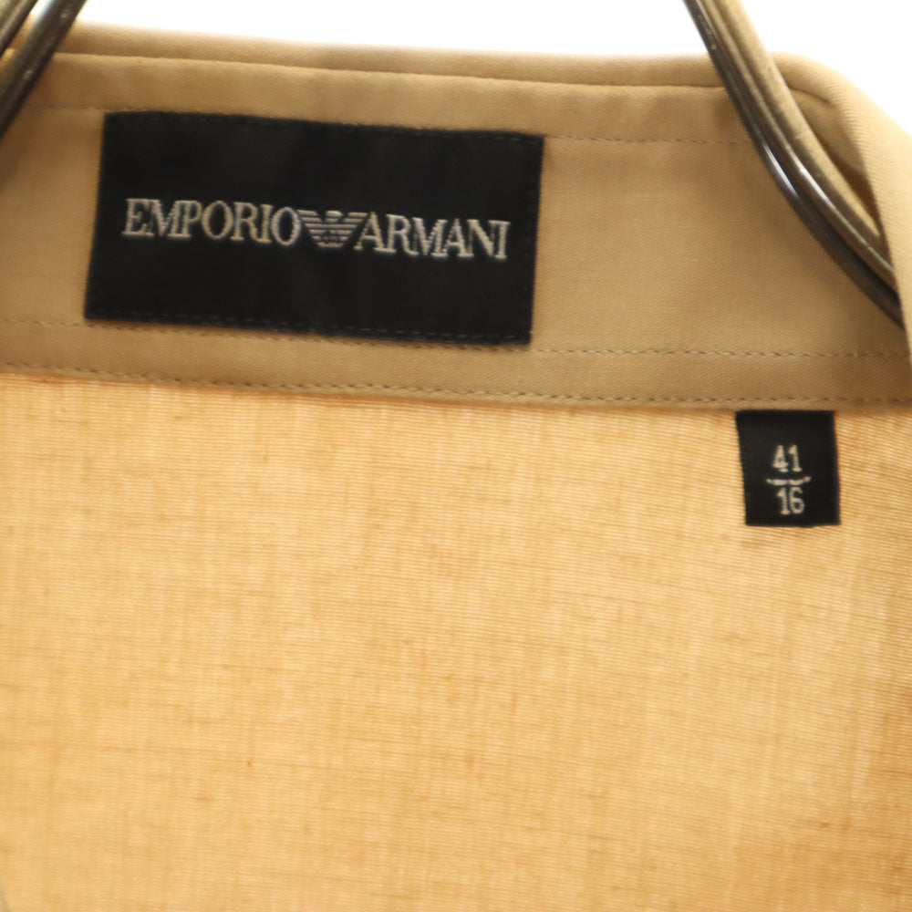 Emporio Armani エンポリオアルマーニ 長袖 シャツ 41 ベージュ レディース