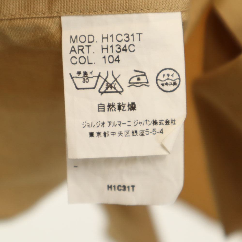 Emporio Armani エンポリオアルマーニ 長袖 シャツ 41 ベージュ レディース