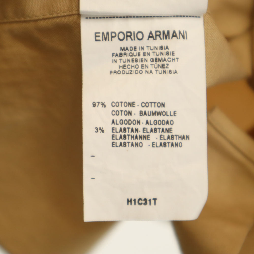 Emporio Armani エンポリオアルマーニ 長袖 シャツ 41 ベージュ レディース