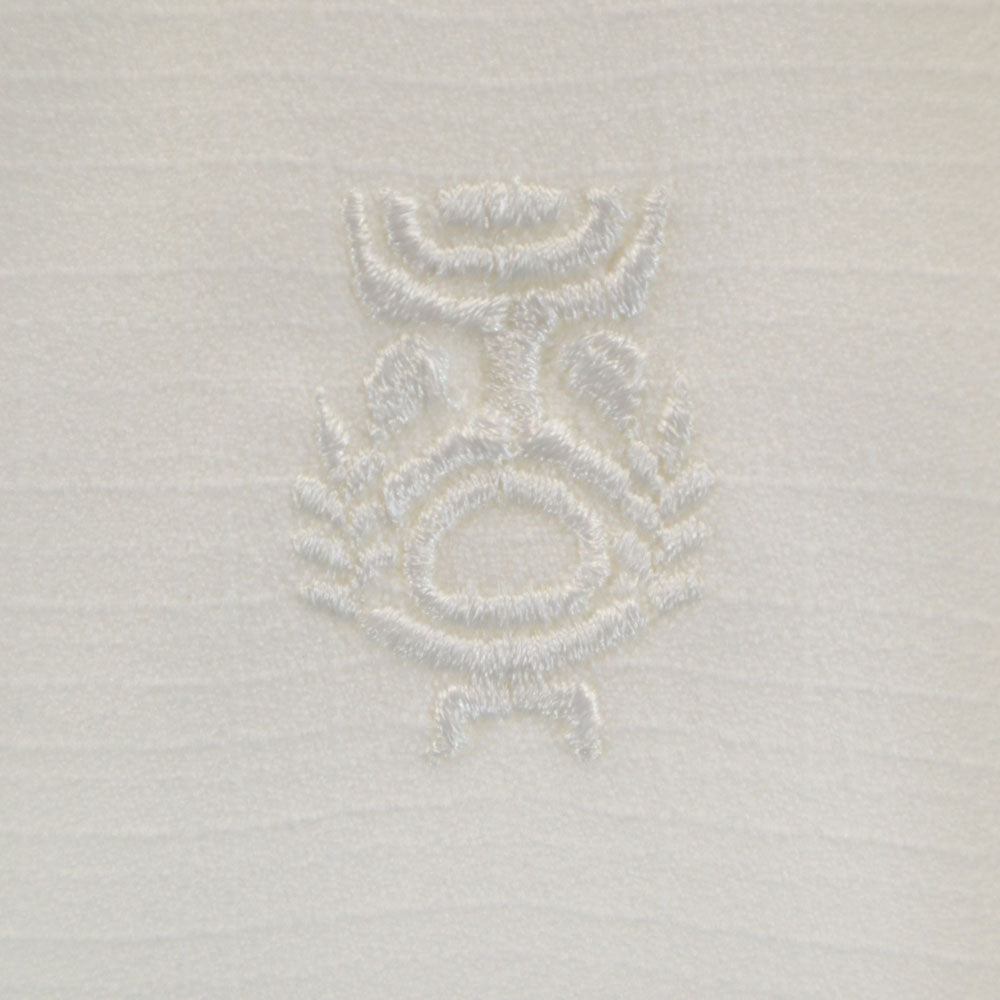 IOLANI イオラニ 70s ヴィンテージ 7分袖 オープンカラー アロハシャツ S ホワイト メンズ