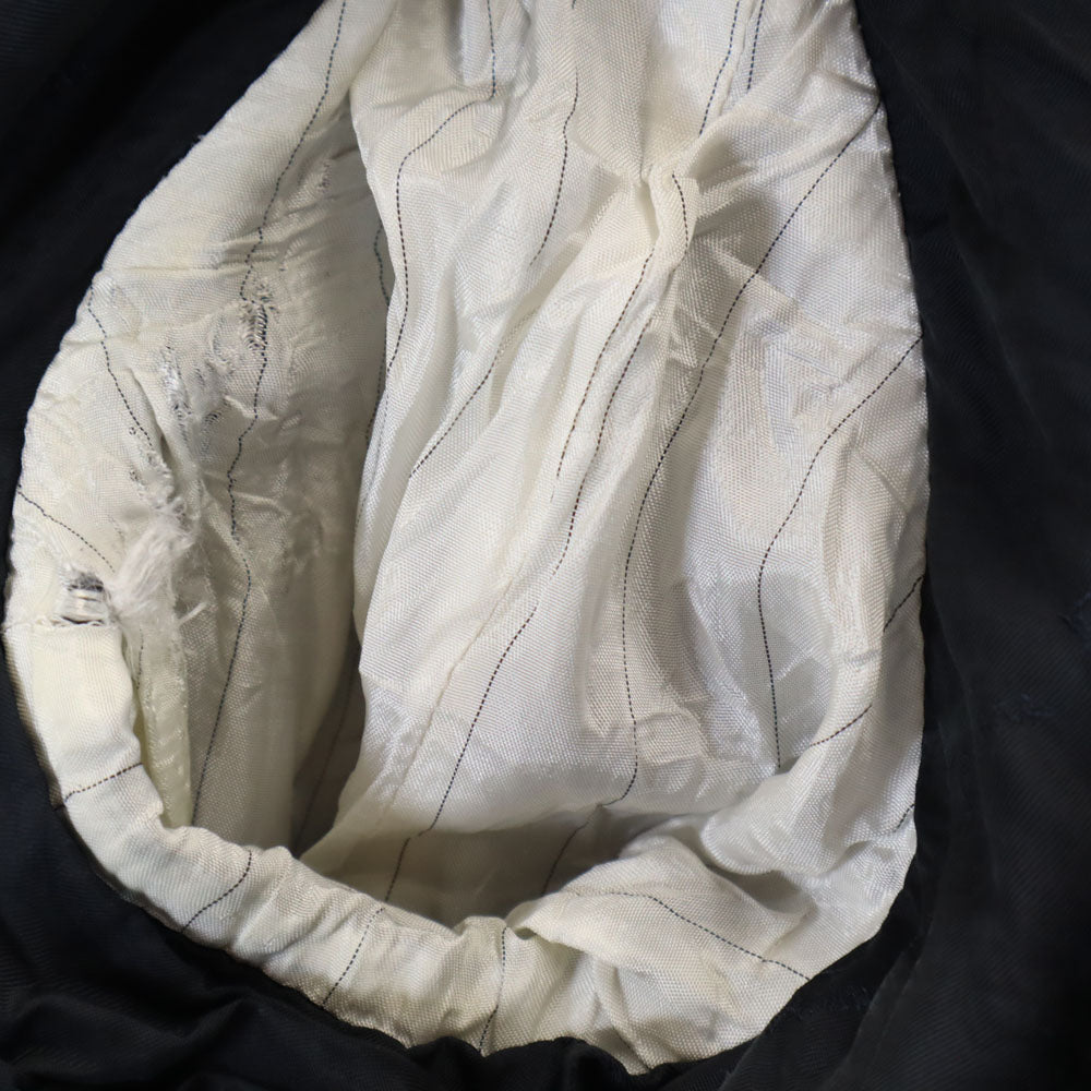 Salvatore Ferragamo サルヴァトーレフェラガモ イタリア製 テーラードジャケット 52 濃紺 ビッグサイズ ブレザー メンズ