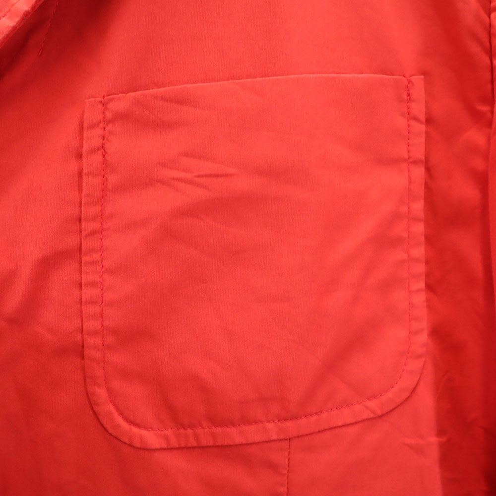 DRIES VAN NOTEN ドリスヴァンノッテン ベルギー製 テーラードジャケット 48 レッド ブレザー アンコン メンズ