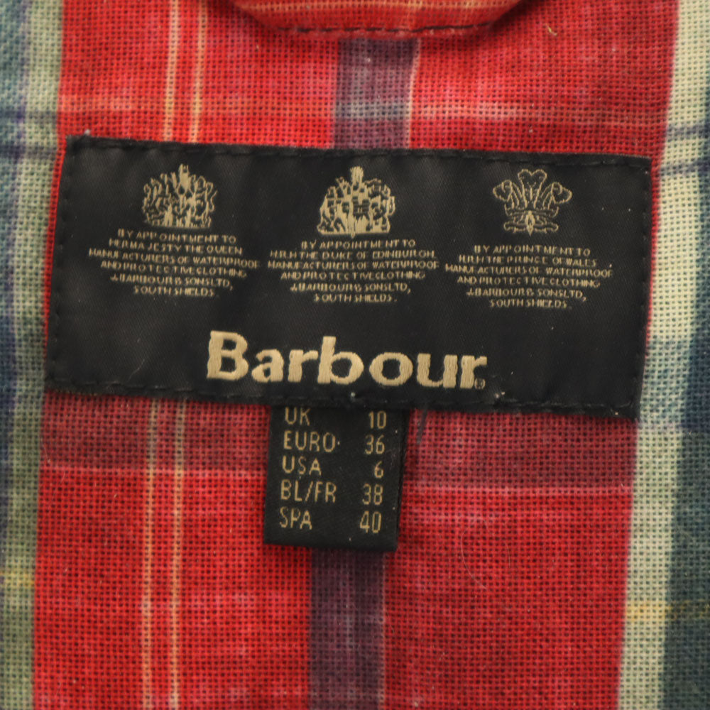 Barbour バブアー オイルドジャケット 6 グレー レディース