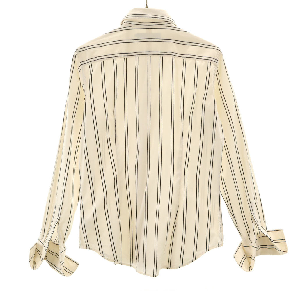 ラルフローレン ストライプ柄 長袖 シャツ 9 アイボリー系 RALPH LAUREN メンズ