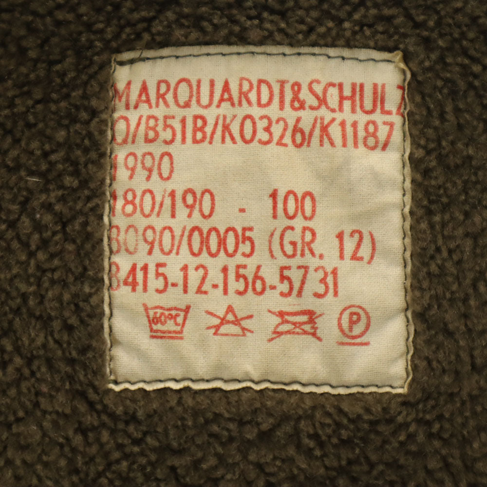 GERMAN MILITARY ドイツ軍 90s 1990年 オールド ライナー コート GR12 オリーブ系 ミリタリー メンズ