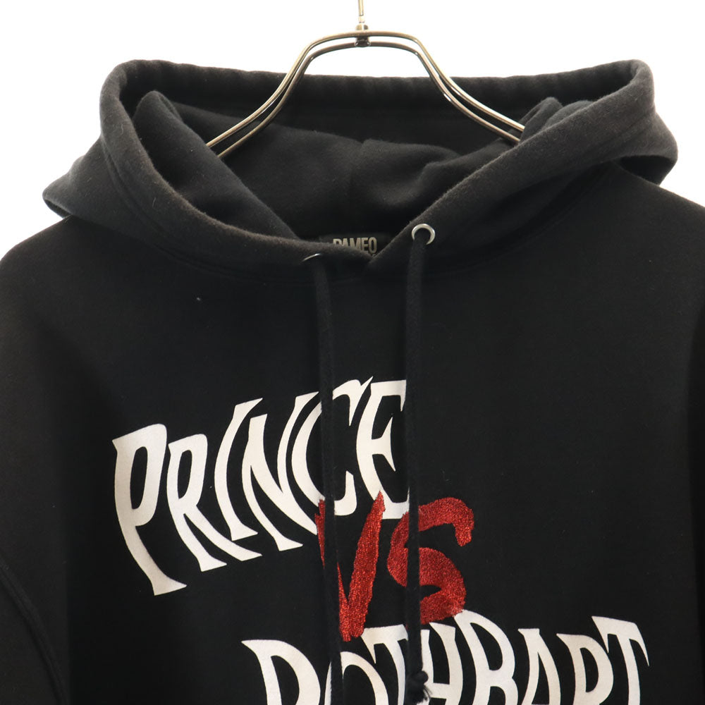 PAMEO POSE パメオポーズ 長袖 スウェットパーカー F ブラック 裏起毛 レディース