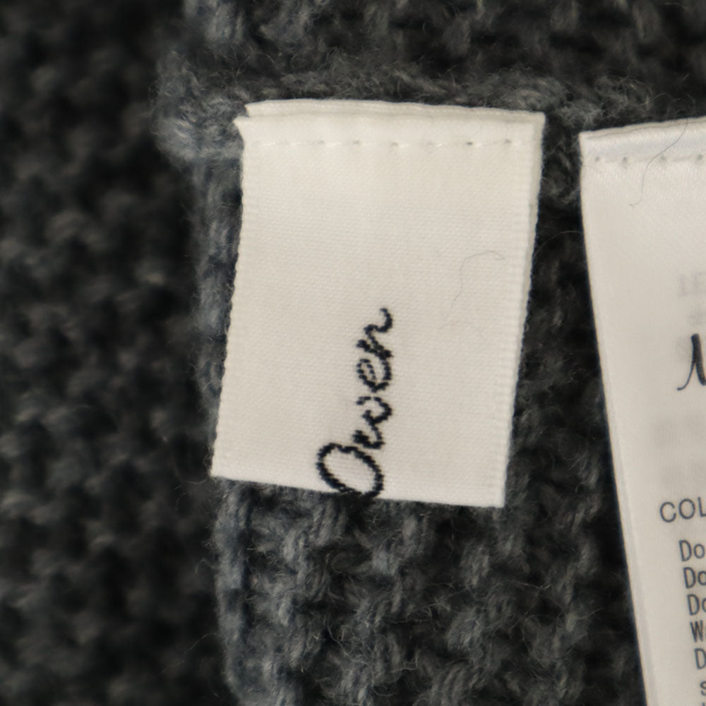 ミラオーウェン 長袖 ハイネック セーター 0 グレー Mila Owen ニット メンズ