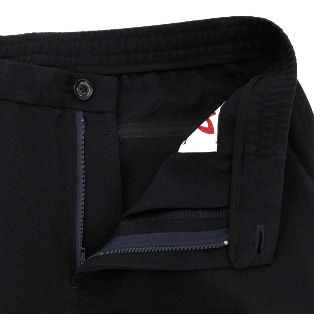 MASTER BUNNY EDITION マスターバニーエディション ゴルフ LANATEC LEI テーパードパンツ 4 ネイビー メンズ