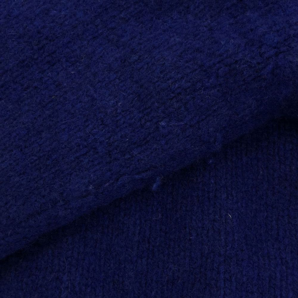 Polo by Ralph Lauren ポロバイラルフローレン 90s ウールブレンド オールド 長袖 セーター XL ブルー ニット エルボーパッチ メンズ