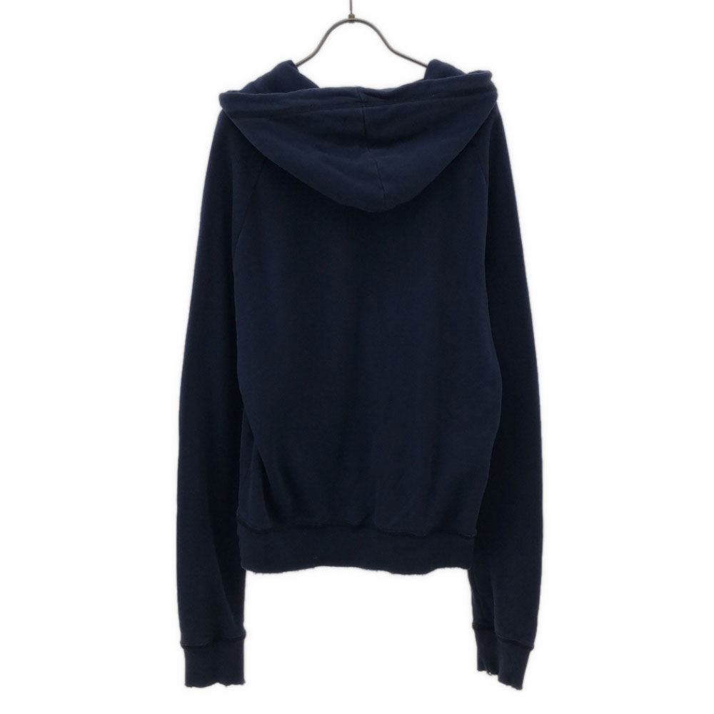 DSQUARED2 ディースクエアード プリント 長袖 スウェットパーカー S ネイビー プルオーバー トレーナー メンズ