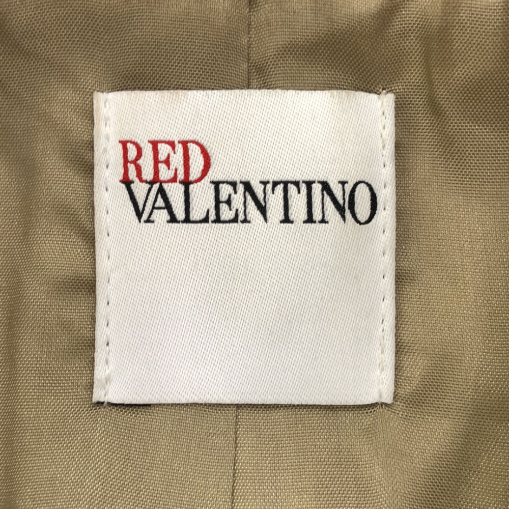 RED VALENTINO レッドヴァレンティノ バックリボン トレンチコート ベージュ ベルト 裏地付き レディース