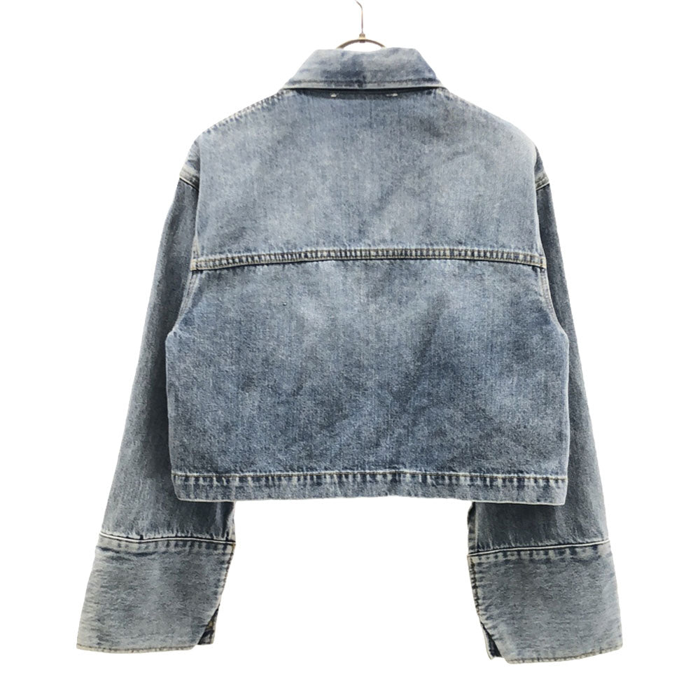 FRAY I.D フレイアイディー 日本製 FWFJ232004 クロップド デニムジャケット 0 ジージャン レディース