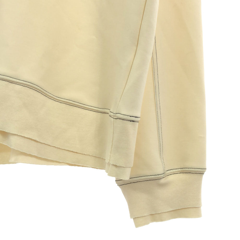 ZARA ザラ メゾンスペシャル コラボ 未使用 長袖 トレーナー L ホワイト系 スウェット タグ付き MAISON SPECIAL メンズ