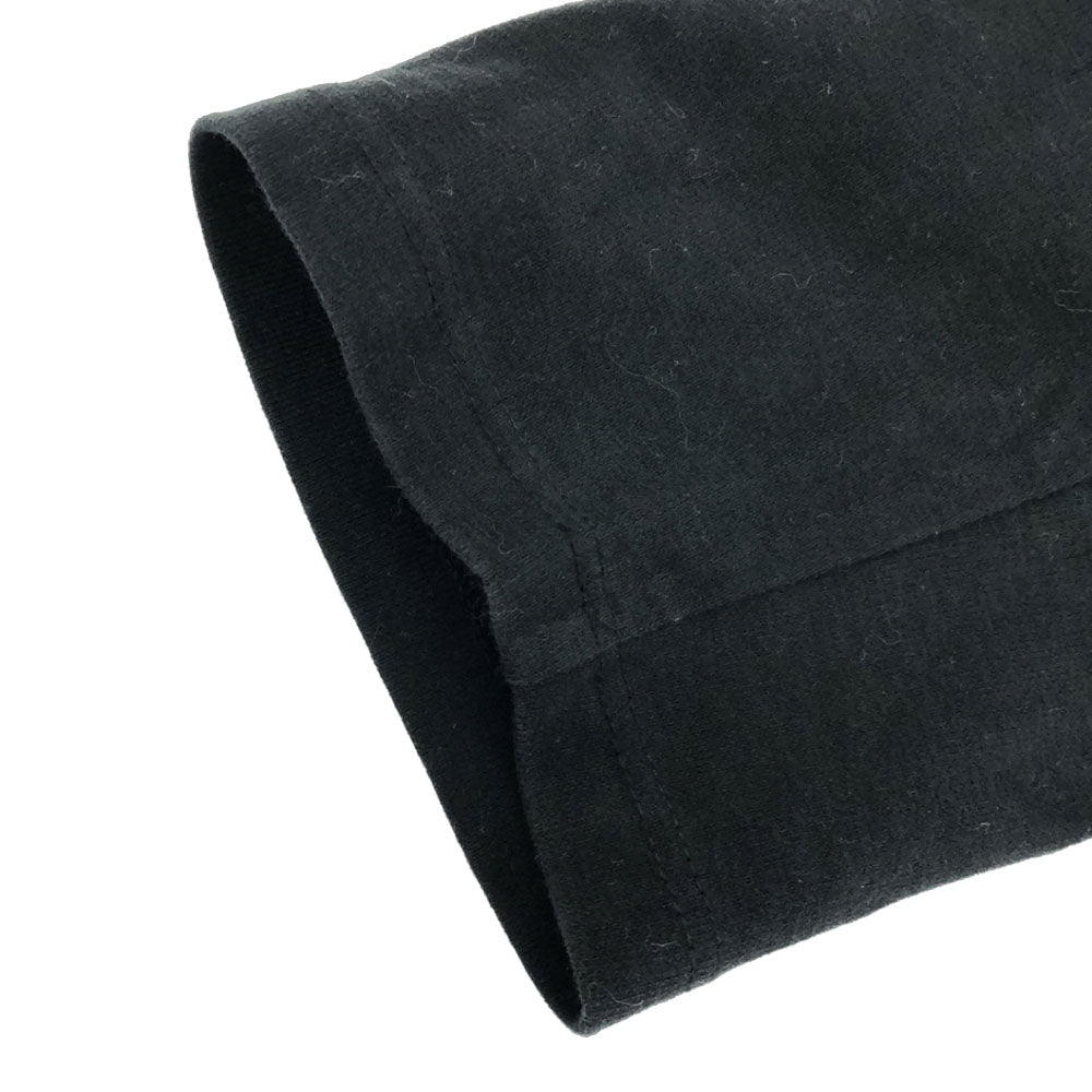 ARMANI EXCHANGE アルマーニ エクスチェンジ 90s オールド 長袖 ハーフジップ カットソー XS ブラック プルオーバー レディース