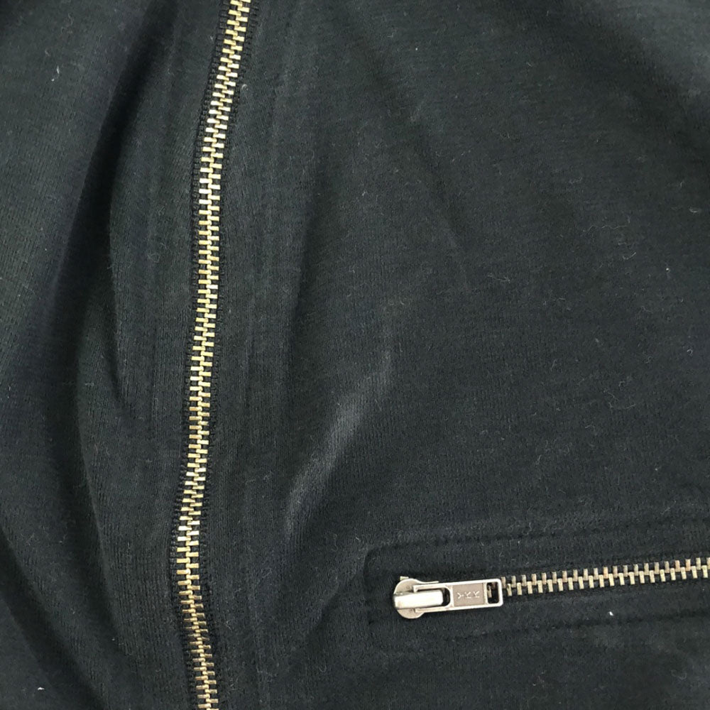 ARMANI EXCHANGE アルマーニ エクスチェンジ 90s オールド 長袖 ハーフジップ カットソー XS ブラック プルオーバー レディース