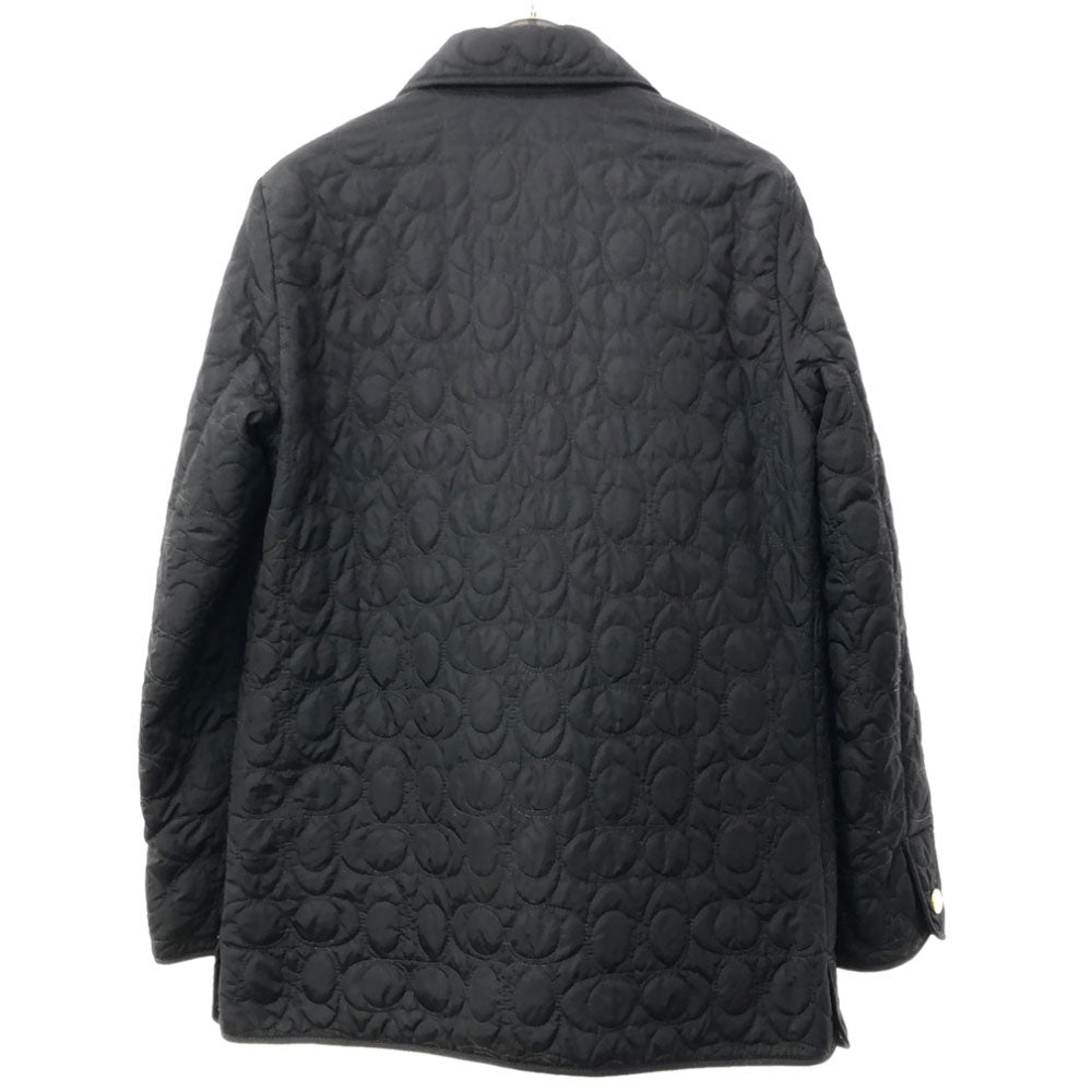 COACH コーチ キルティングジャケット XS ブラック レディース