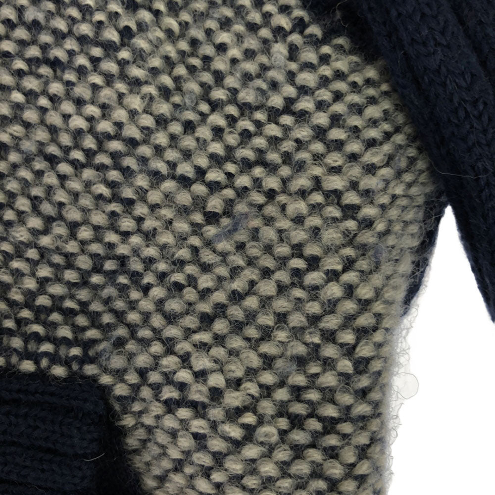 MASTER BUNNY EDITION マスターバニーエディション 日本製 ウール ゴルフ 長袖 ニットカーディガン 1 ネイビー系 レディース