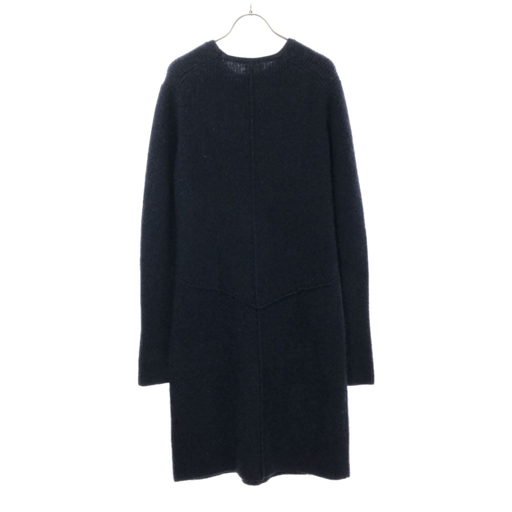 jonnlynx ジョンリンクス ウール 長袖 膝丈ワンピース M ネイビー レディース